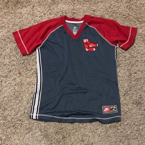 Nike Kids Boston Red Sox MlB Red and Navy Jersey